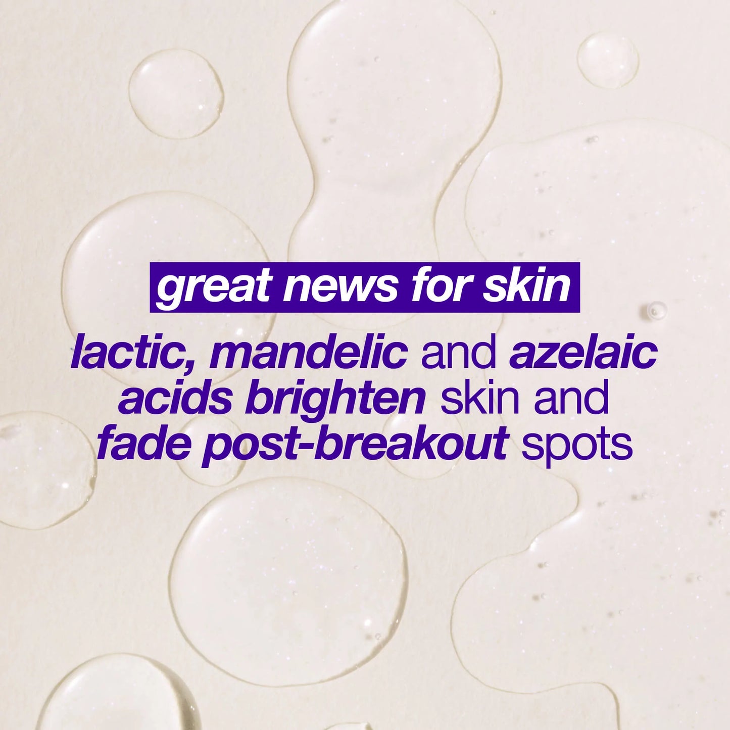 breakout clearing liquid peel